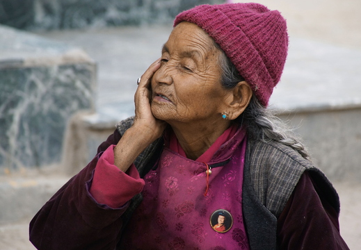050 Frau aus Ladakh