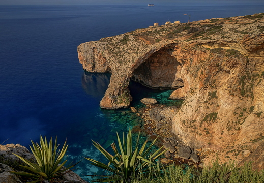 015 Blaue Grotte, Malta