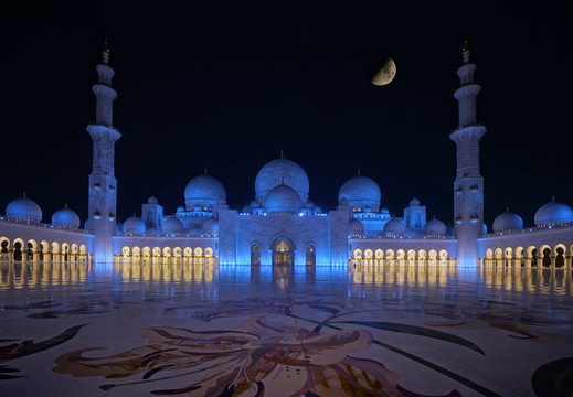 002 Sheik Zayed Moschee, Abu Dhabi