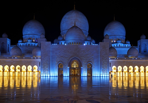003 Sheik Zayed Moschee, Abu Dhabi