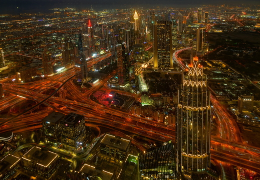 007 Dubai, Blick vom Burj Kalifa