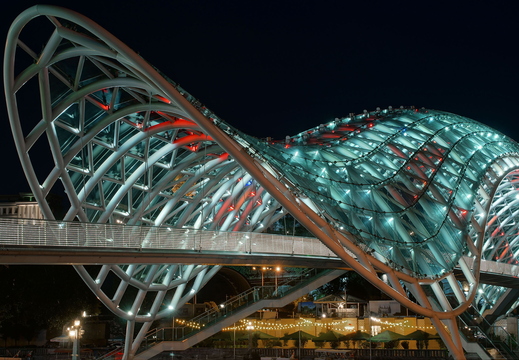 004 Tiflis, Peace Bridge, Georgien