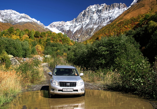012 Swanetien, Straße nach Ushguli, Georgien