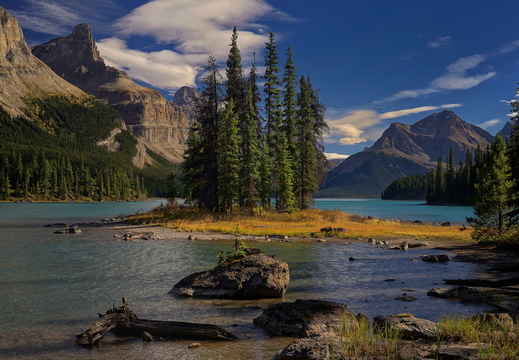 006-1 Maligne Lake, Jasper N.P., Kanada